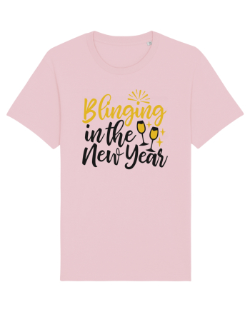 Blinging in the New Year Cotton Pink