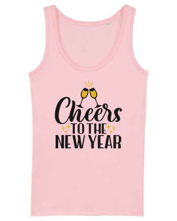 Cheers to the New Year Cotton Pink