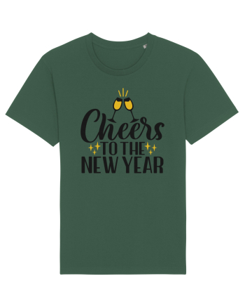 Cheers to the New Year Bottle Green
