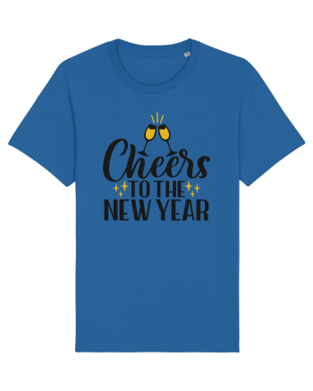 Cheers to the New Year Royal Blue