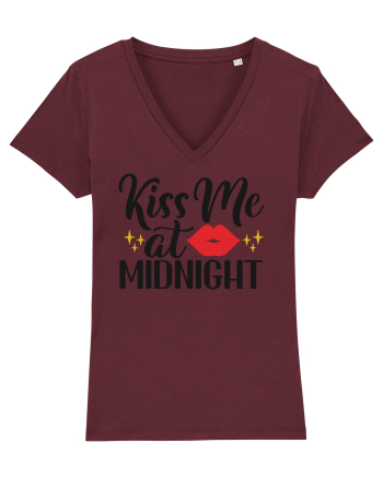 Kiss me at Midnight Burgundy