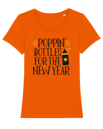 Poppin Bottles for the New Year Bright Orange