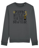 Poppin Bottles for the New Year Bluză mânecă lungă Unisex Rise