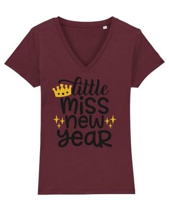 Little Miss New Year Burgundy