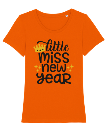 Little Miss New Year Bright Orange