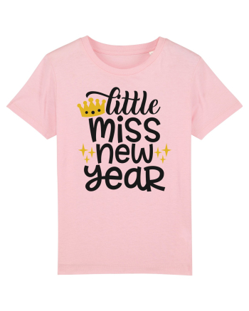 Little Miss New Year Cotton Pink