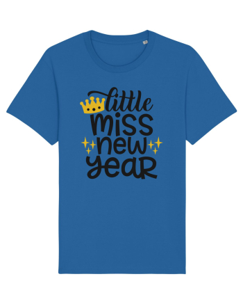 Little Miss New Year Royal Blue
