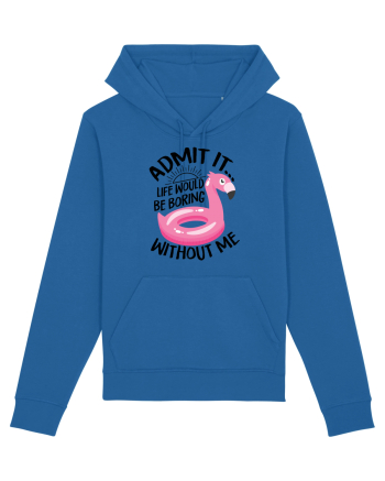 Flamingo Summer Royal Blue