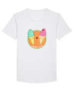 Summer Lovin'  Tricou mânecă scurtă guler larg Bărbat Skater