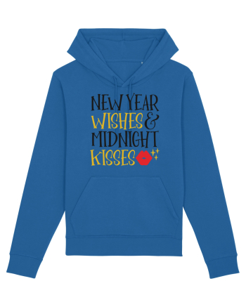 New Year Wishes Royal Blue