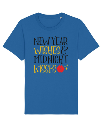 New Year Wishes Royal Blue