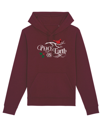 Peace on Earth Color Burgundy