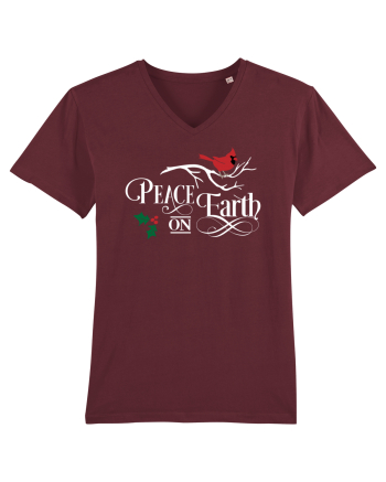 Peace on Earth Color Burgundy