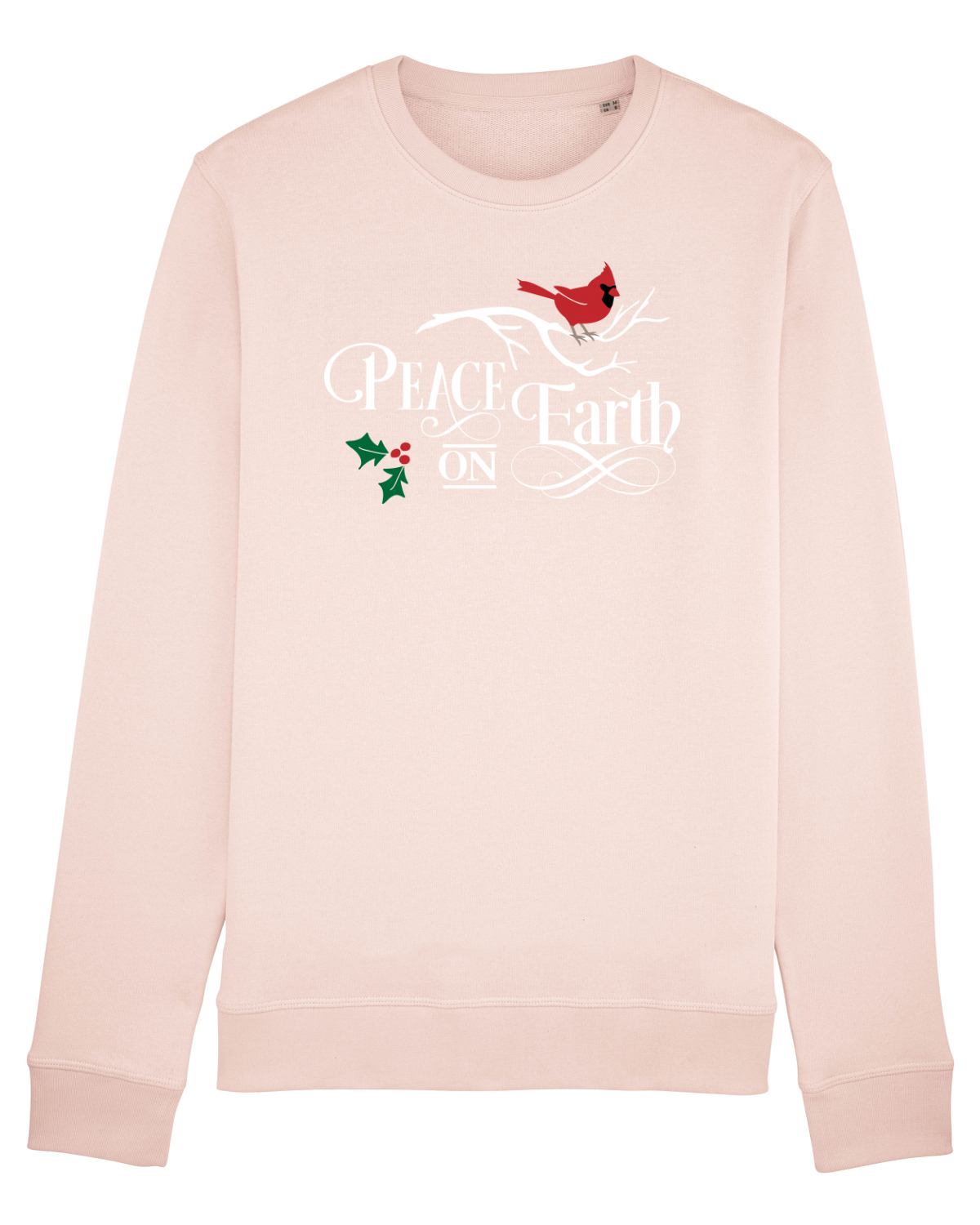 Bluză mânecă lungă Unisex Rise Candy Pink