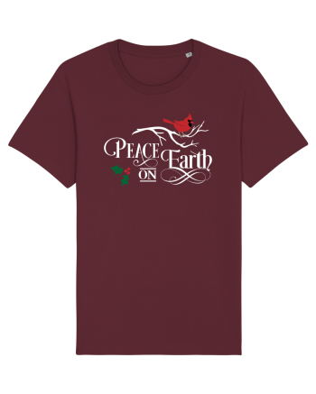 Peace on Earth Color Burgundy