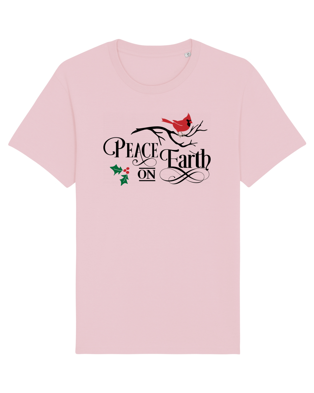 Tricou mânecă scurtă Unisex Rocker Cotton Pink