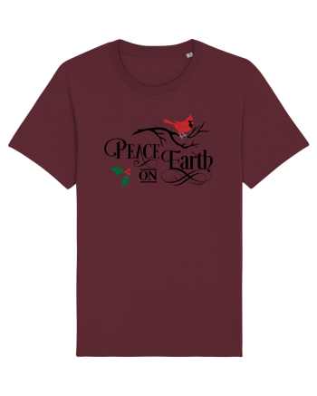 Peace on Earth Variant Burgundy