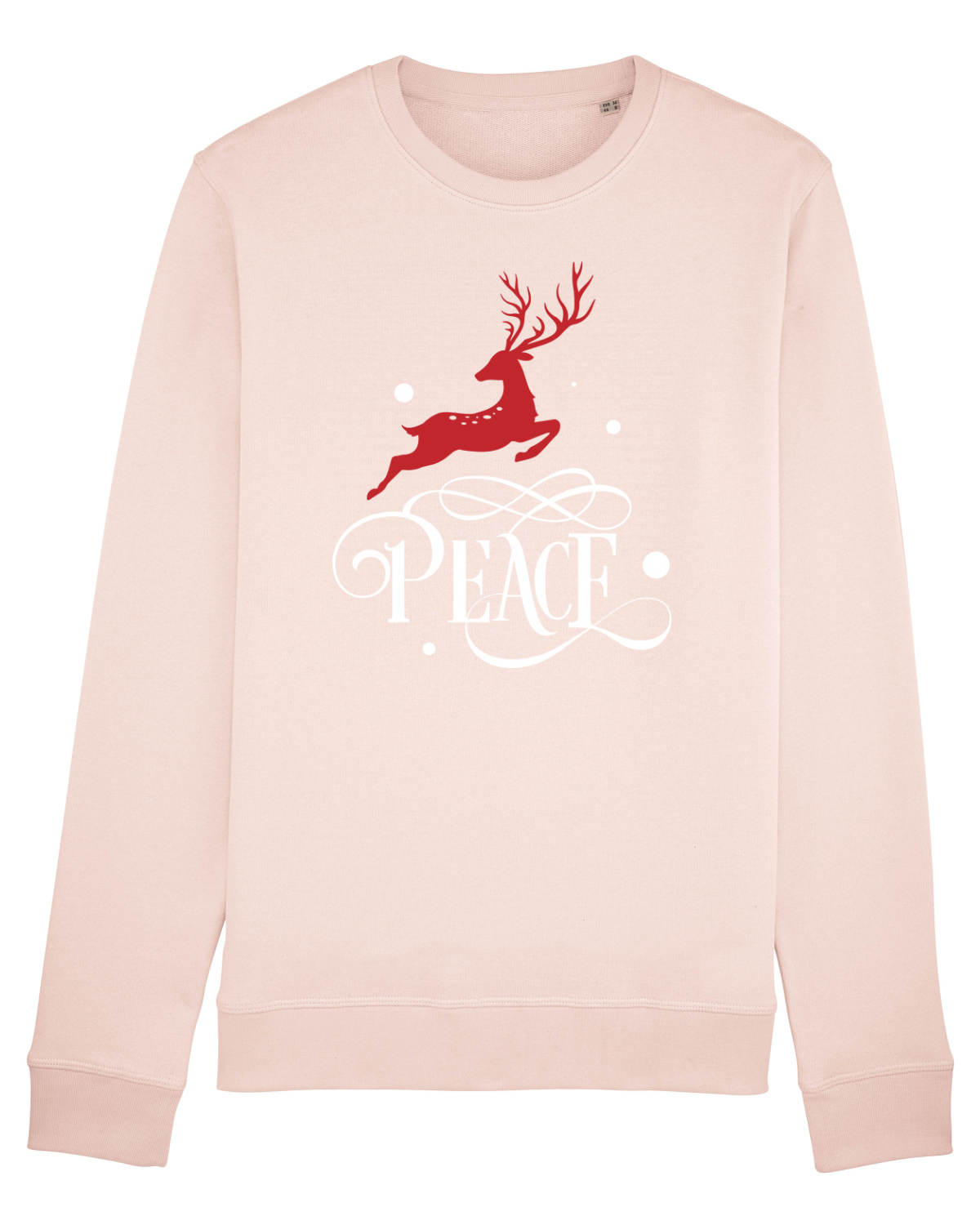 Bluză mânecă lungă Unisex Rise Candy Pink