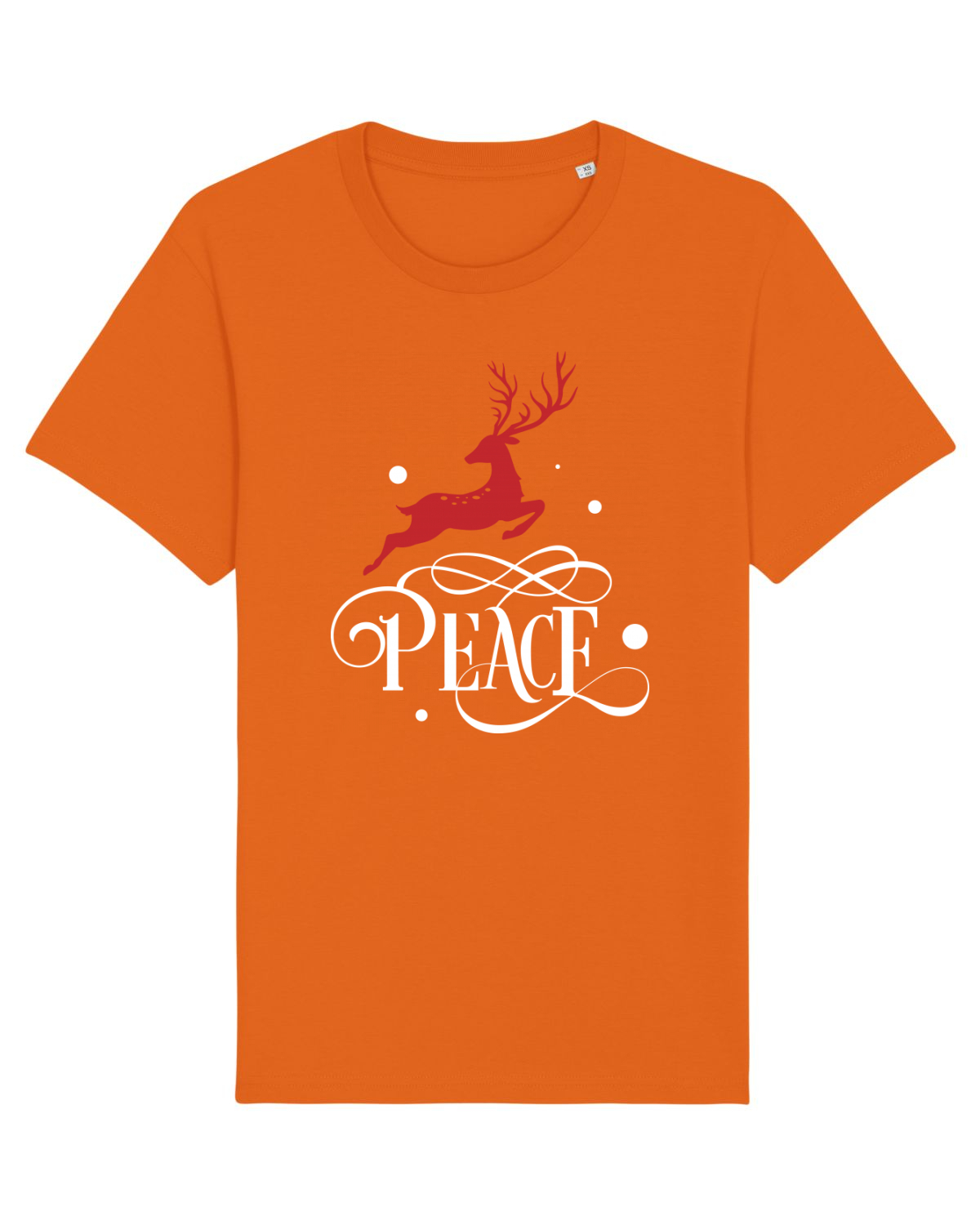 Tricou mânecă scurtă Unisex Rocker Bright Orange