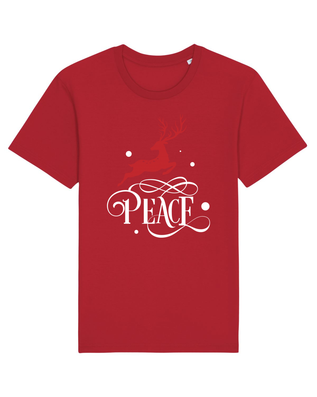 Tricou mânecă scurtă Unisex Rocker Red