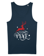 Peace White Reindeer Red Maiou Bărbat Runs