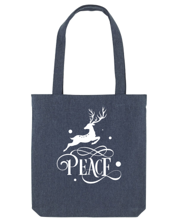 Peace on Earth White Midnight Blue