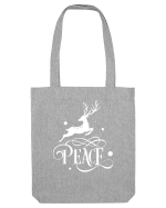 Peace on Earth White Sacoșă textilă