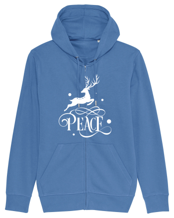 Peace on Earth White Bright Blue