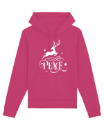 Peace on Earth White Hanorac Unisex Drummer