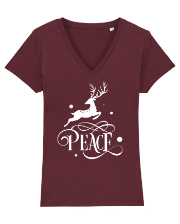 Peace on Earth White Burgundy