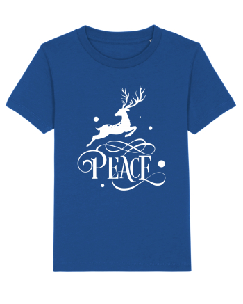 Peace on Earth White Majorelle Blue