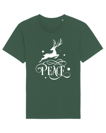 Peace on Earth White Bottle Green
