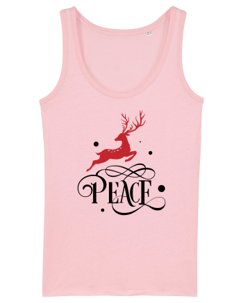 Peace Red Cotton Pink