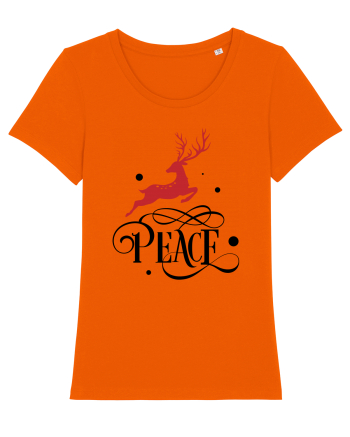 Peace Red Bright Orange
