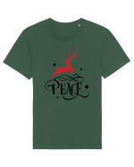 Peace Red Tricou mânecă scurtă Unisex Rocker