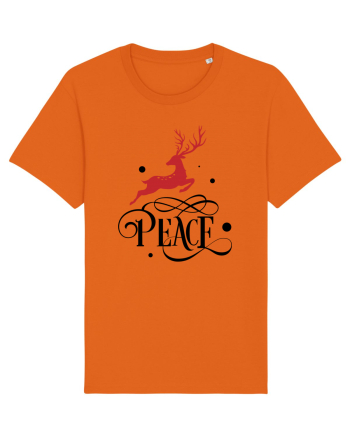 Peace Red Bright Orange