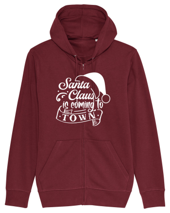 Santa Claus is coming to town Black Burgundy