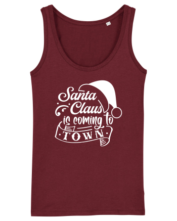 Santa Claus is coming to town Black Burgundy
