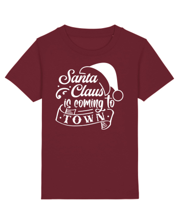 Santa Claus is coming to town Black Burgundy
