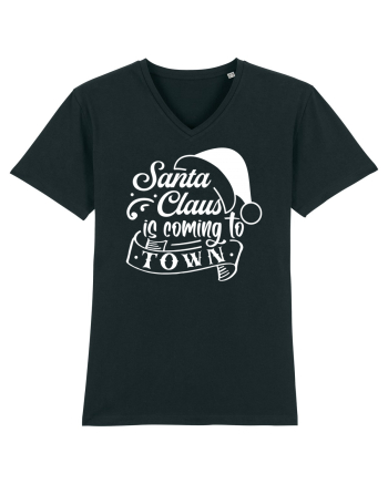 Santa Claus is coming to town Black Black