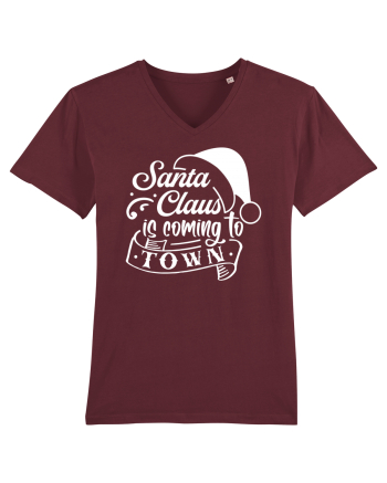 Santa Claus is coming to town Black Burgundy