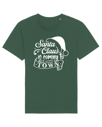 Santa Claus is coming to town Black Bottle Green