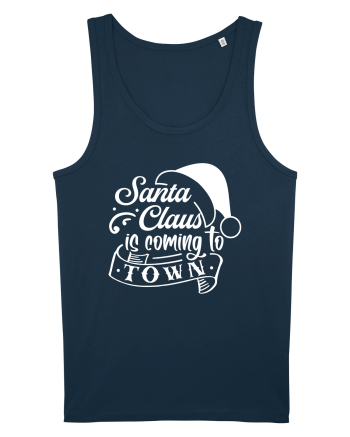 Santa Claus is coming to town Black Navy