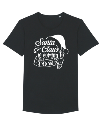 Santa Claus is coming to town Black Black