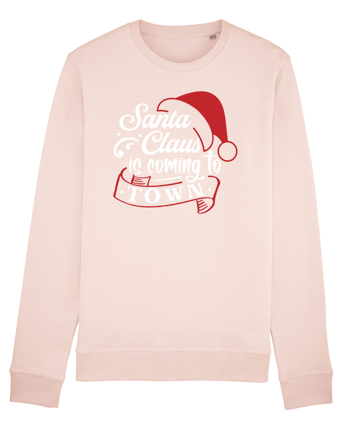 Bluză mânecă lungă Unisex Rise Candy Pink