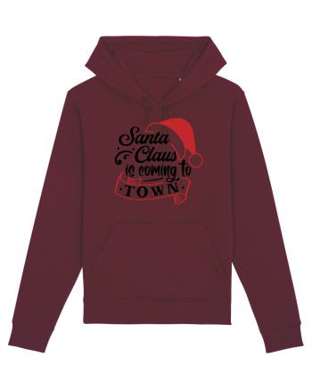 Santa Claus is coming Burgundy