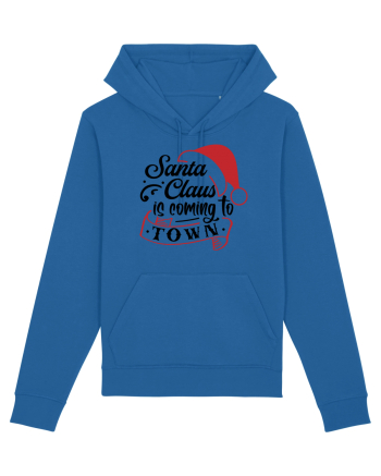 Santa Claus is coming Royal Blue