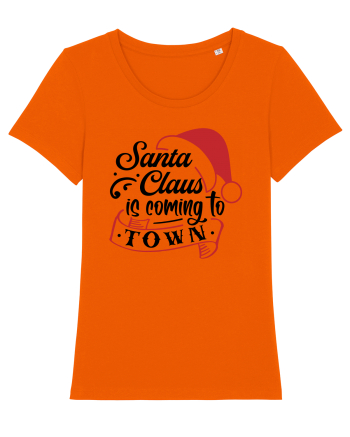 Santa Claus is coming Bright Orange