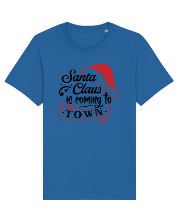 Santa Claus is coming Royal Blue