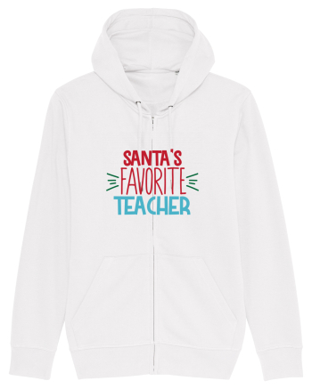 Santas Favorite Teacher White
